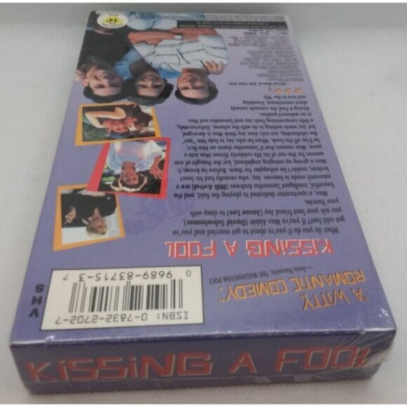 Kissing a Fool VHS Jason Lee David Schwimmer Mili Avital Doug Ellin Sealed - Picture 6 of 9